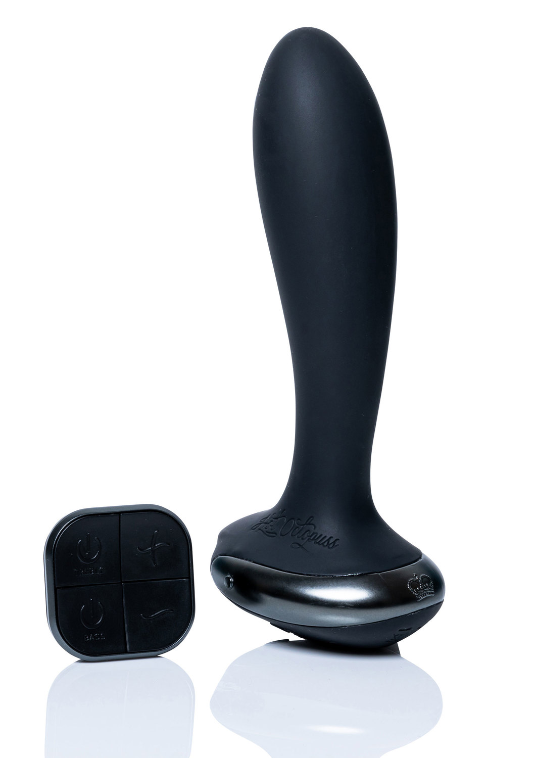 Korek analny Hot Octopuss Plex, 14 cm (czarny) Korek analny Hot Octopuss Plex, 14 cm (czarny)
