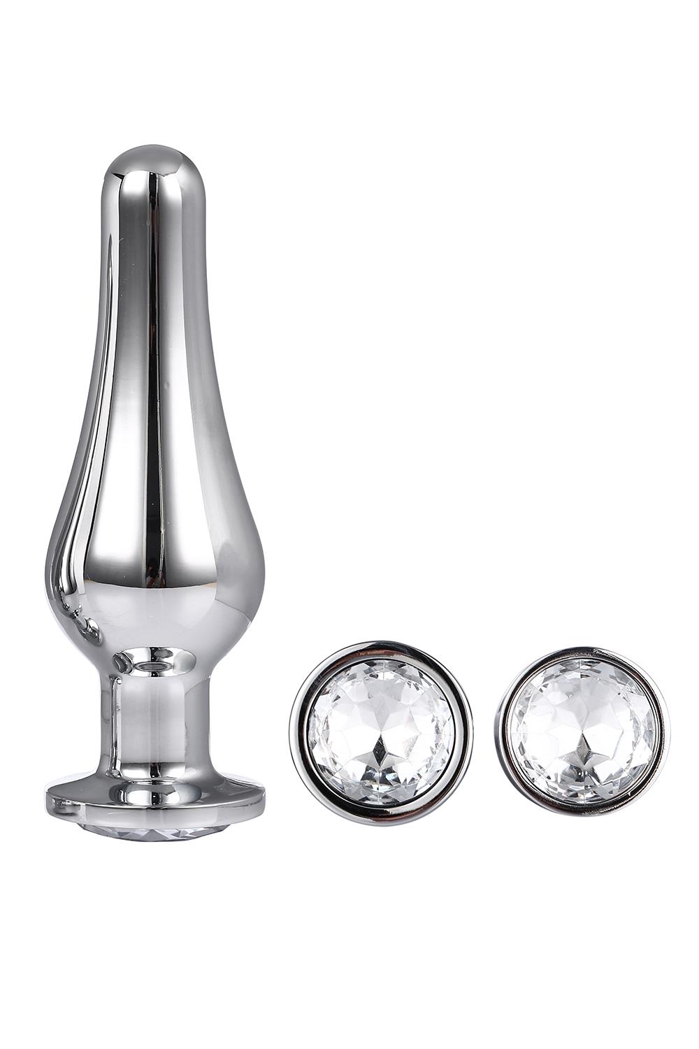 Korek analny Gleaming Love Pleasure Plug Set, 3 szt (srebrny) Korek analny Gleaming Love Pleasure Plug Set, 3 szt (srebrny)
