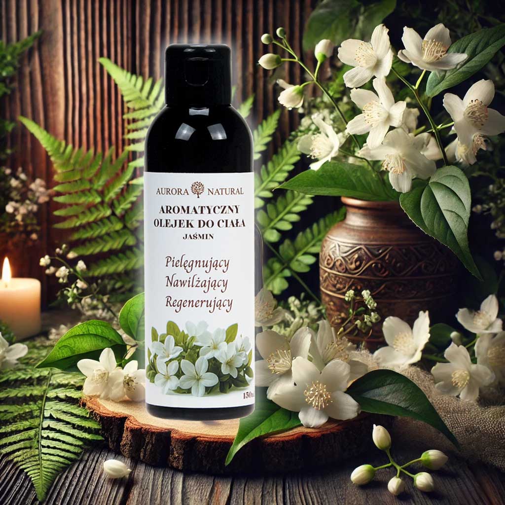Olejek do masażu Aurora Naturals jaśmin, 150 ml Olejek do masażu Aurora Naturals jaśmin, 150 ml