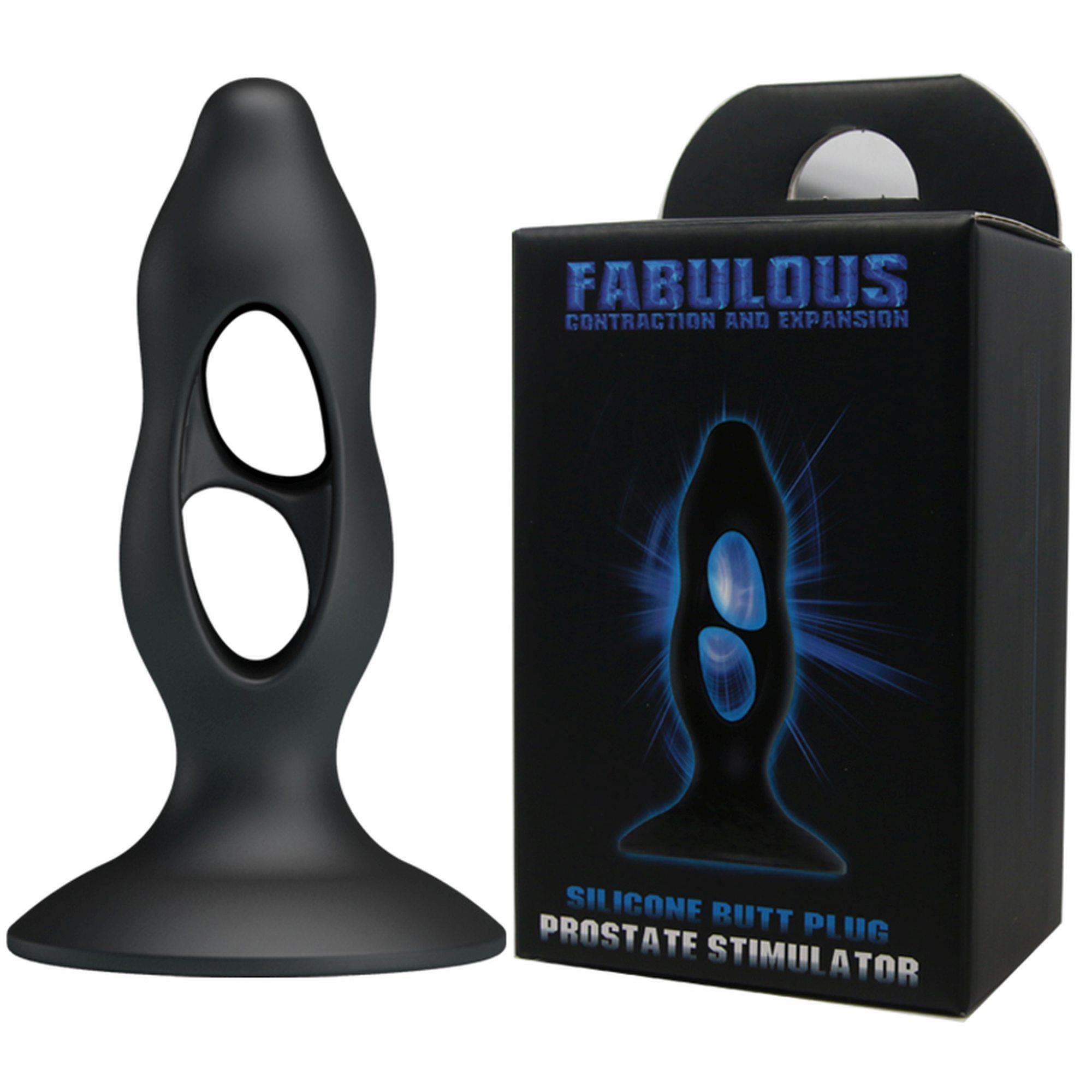 Korek analny Fabulous Contraction And Expansion, 11 cm (czarny) Korek analny Fabulous Contraction And Expansion, 11 cm (czarny)