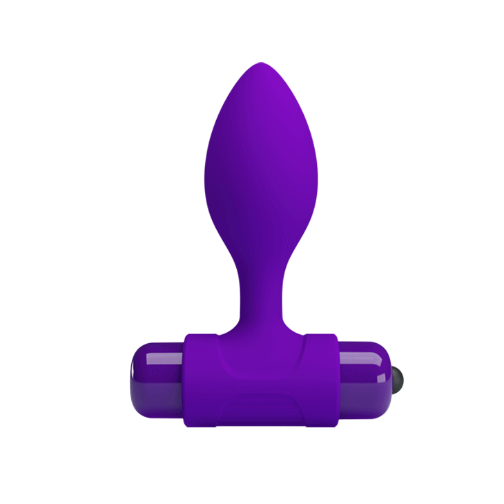 Korek analny Pretty Love Vibra Butt Plug, 8,6 cm (fioletowy) Korek analny Pretty Love Vibra Butt Plug, 8,6 cm (fioletowy)