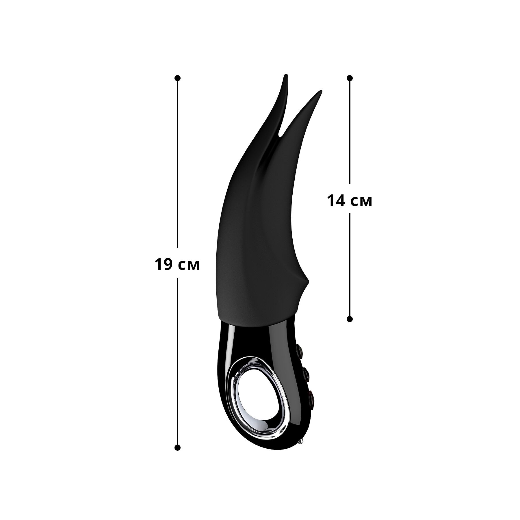 Wibrator Fun Factory Volta, 18.9 cm (czarny) Wibrator Fun Factory Volta, 18.9 cm (czarny)