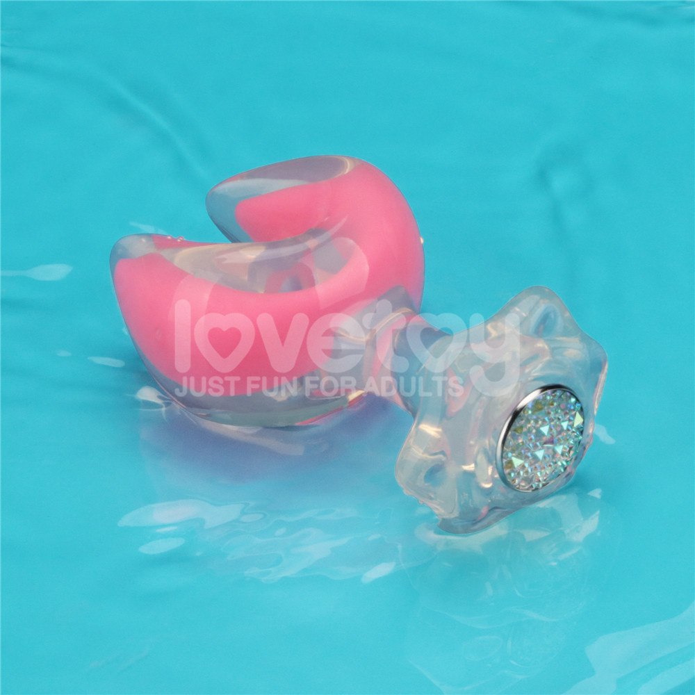 Korek analny Gemoria Moonlight Glow, 11.2 cm (różowy) Korek analny Gemoria Moonlight Glow, 11.2 cm (różowy)