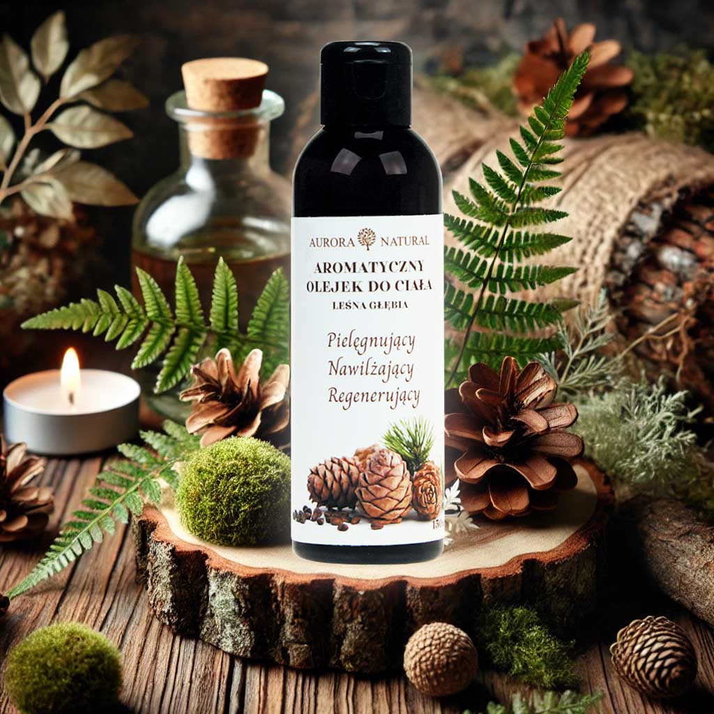 Olejek do masażu Aurora Naturals las, 150 ml Olejek do masażu Aurora Naturals las, 150 ml