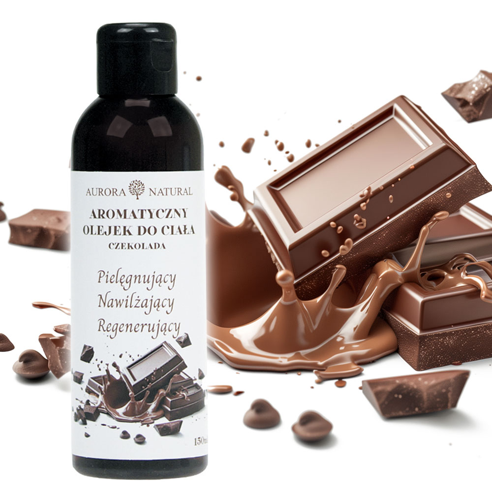Olejek do masażu Aurora Naturals czekolada, 150 ml Olejek do masażu Aurora Naturals czekolada, 150 ml