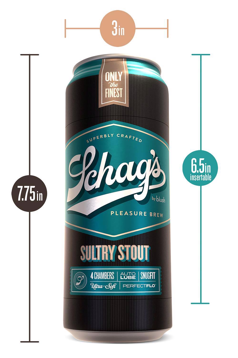 Masturbator Schag's Sultry Stout (przezroczysty) Masturbator Schag's Sultry Stout (przezroczysty)