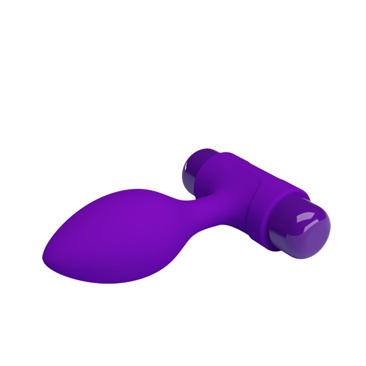 Korek analny Pretty Love Vibra Butt Plug, 8,6 cm (fioletowy) Korek analny Pretty Love Vibra Butt Plug, 8,6 cm (fioletowy)