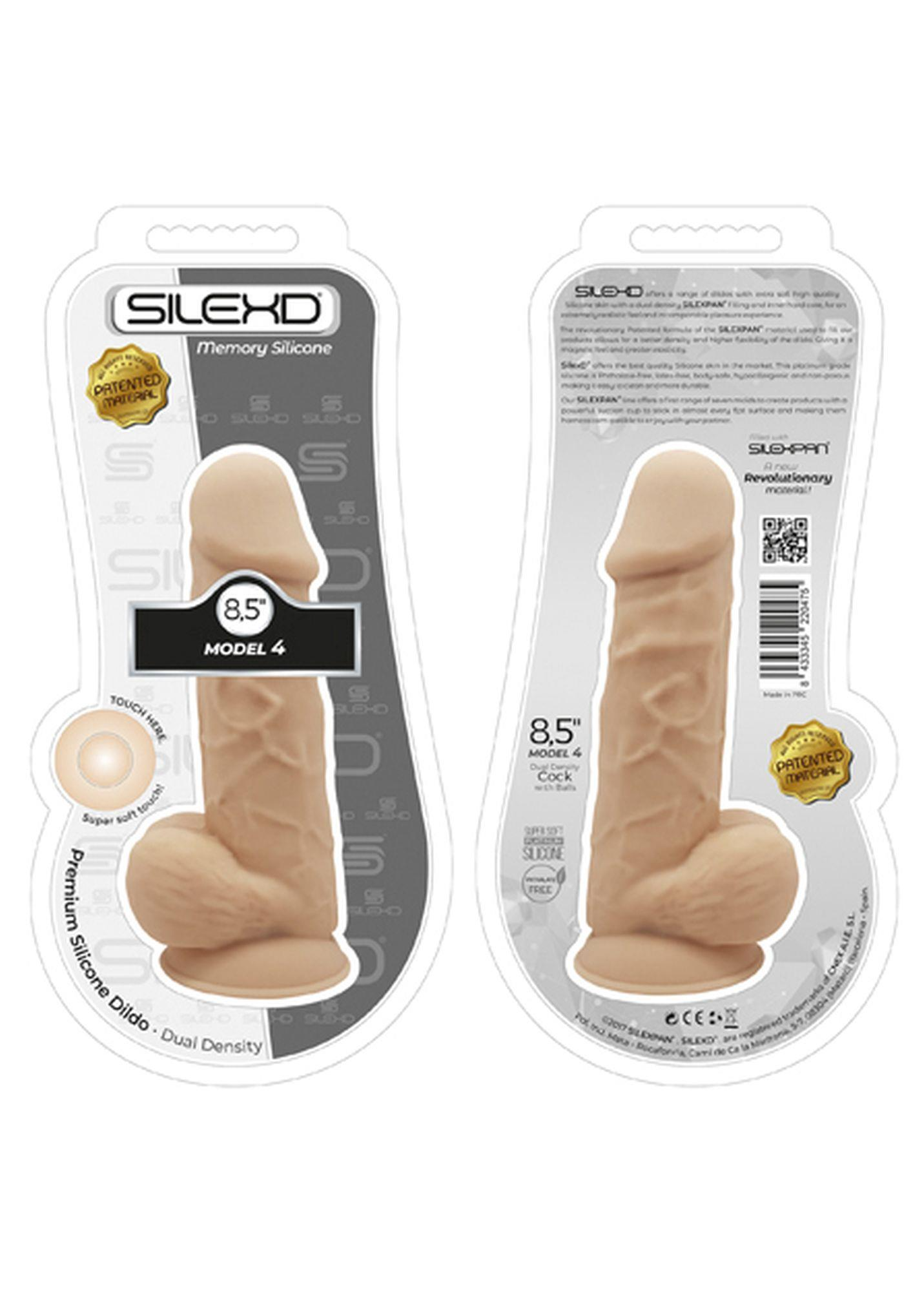 Dildo SilexD Norman Model 4, 23 cm (w kolorze cielistym) Dildo SilexD Norman Model 4, 23 cm (w kolorze cielistym)