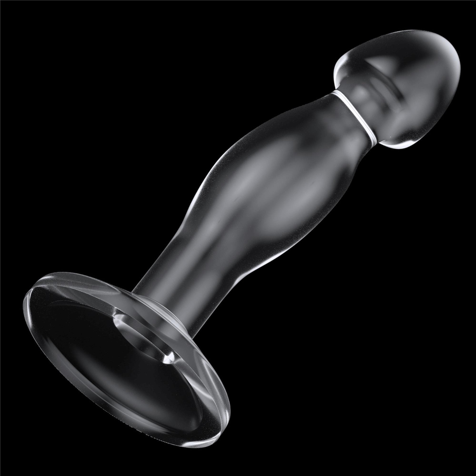 Korek analny LoveToy Flawless, 16,5 cm (przezroczysty) Korek analny LoveToy Flawless, 16,5 cm (przezroczysty)