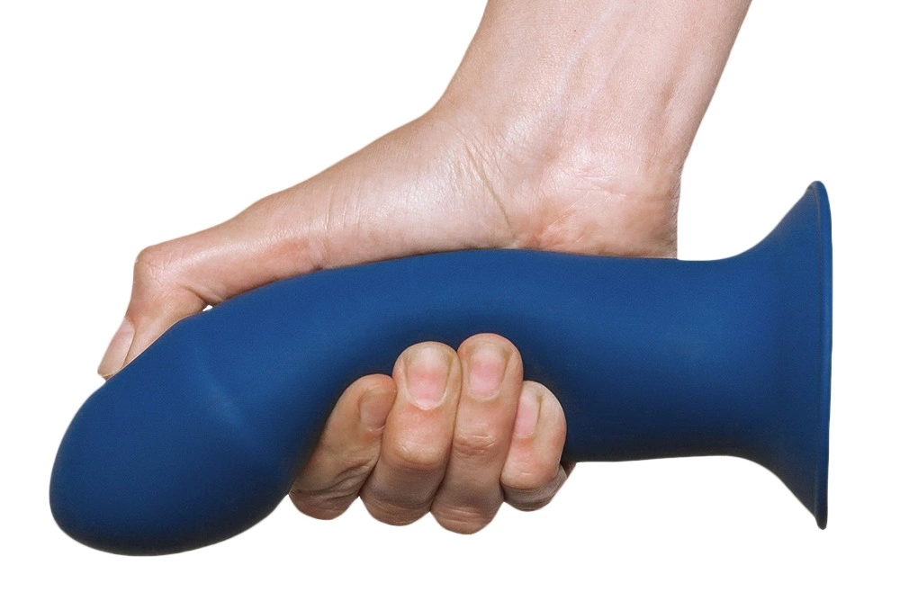 Dildo Adrien Lastic Hitsens 1, 18 cm (niebieski) Dildo Adrien Lastic Hitsens 1, 18 cm (niebieski)