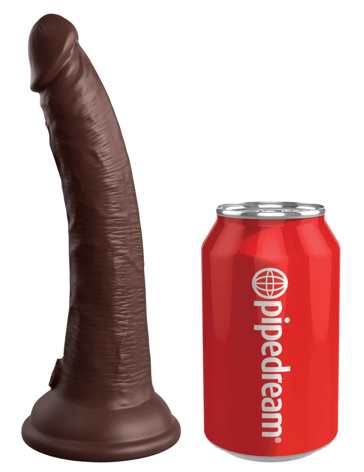 Dildo King Cock Elite 7” Dual Density, 21 cm (brązowy) Dildo King Cock Elite 7” Dual Density, 21 cm (brązowy)
