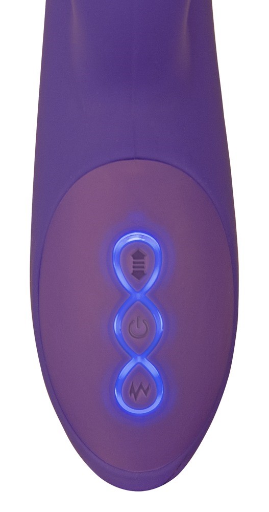 Вибратор-кролик Sweet Smile Thrusting & Rotating, 24,7 см (фиолетовый) Вибратор-кролик Sweet Smile Thrusting & Rotating, 24,7 см (фиолетовый)