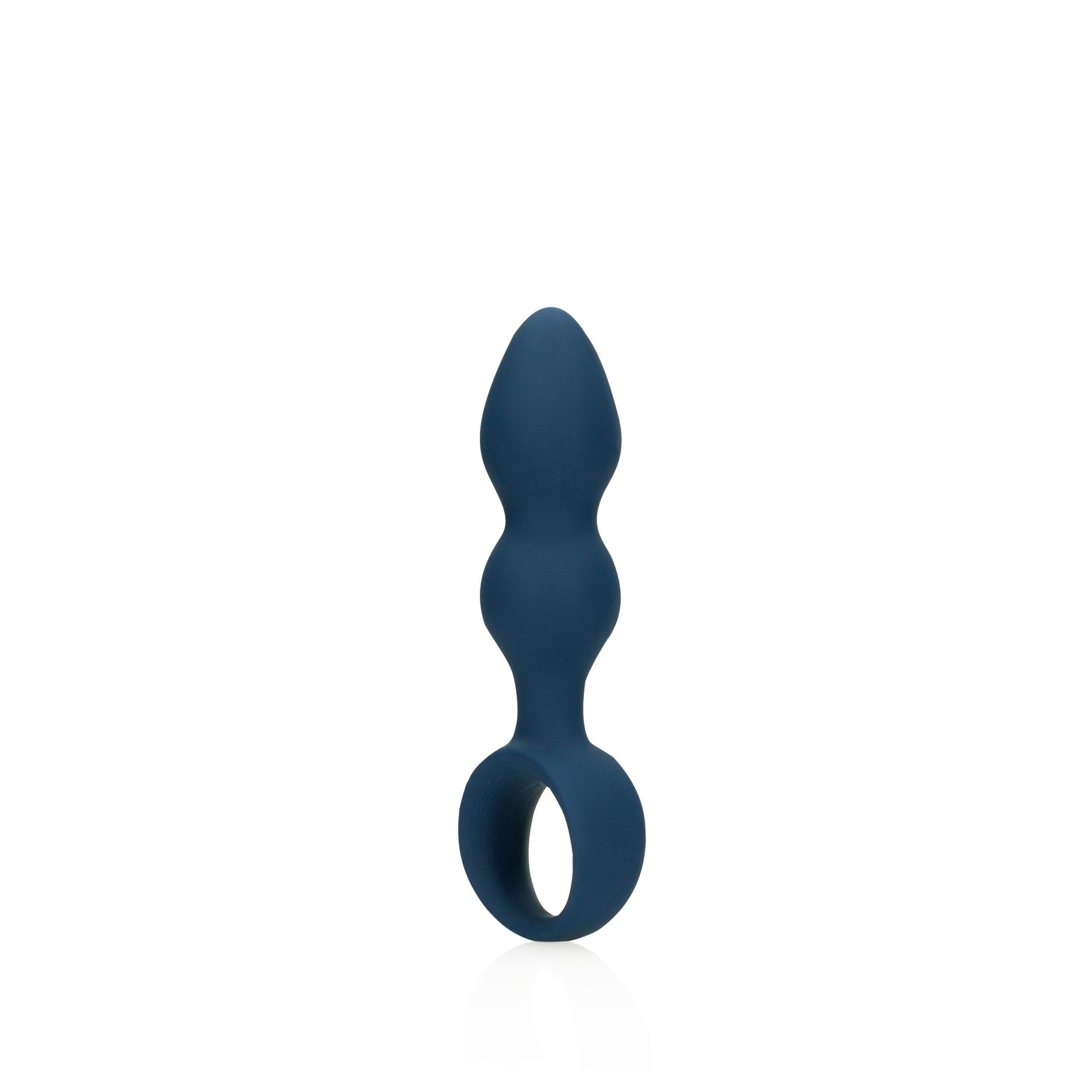 Korek analny Loveline Anal Plug L, 17.7 cm (niebieski) Korek analny Loveline Anal Plug L, 17.7 cm (niebieski)
