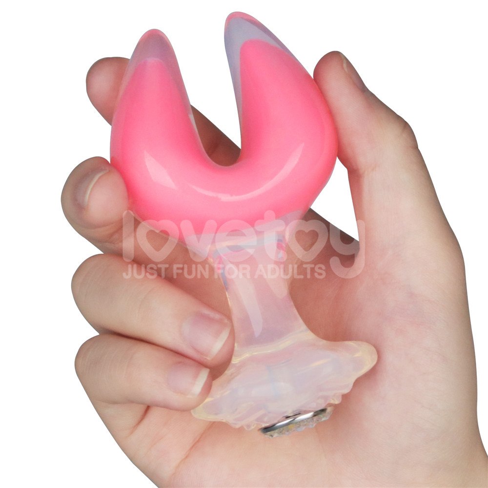 Korek analny Gemoria Moonlight Glow, 11.2 cm (różowy) Korek analny Gemoria Moonlight Glow, 11.2 cm (różowy)