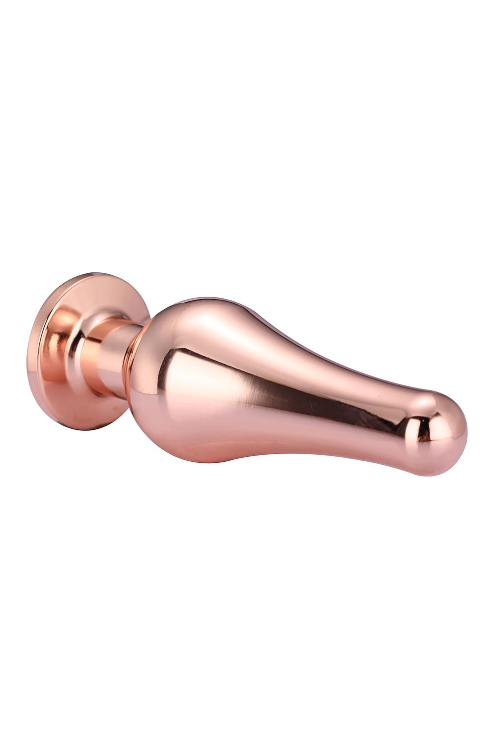 Korek analny Gleaming Love Gold Pleasure Plug S, 9 cm (różowy) Korek analny Gleaming Love Gold Pleasure Plug S, 9 cm (różowy)
