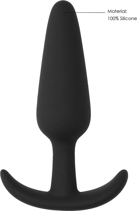 Korek analny ShotsToys Slim Butt Plug, 8.3 cm (czarny) Korek analny ShotsToys Slim Butt Plug, 8.3 cm (czarny)