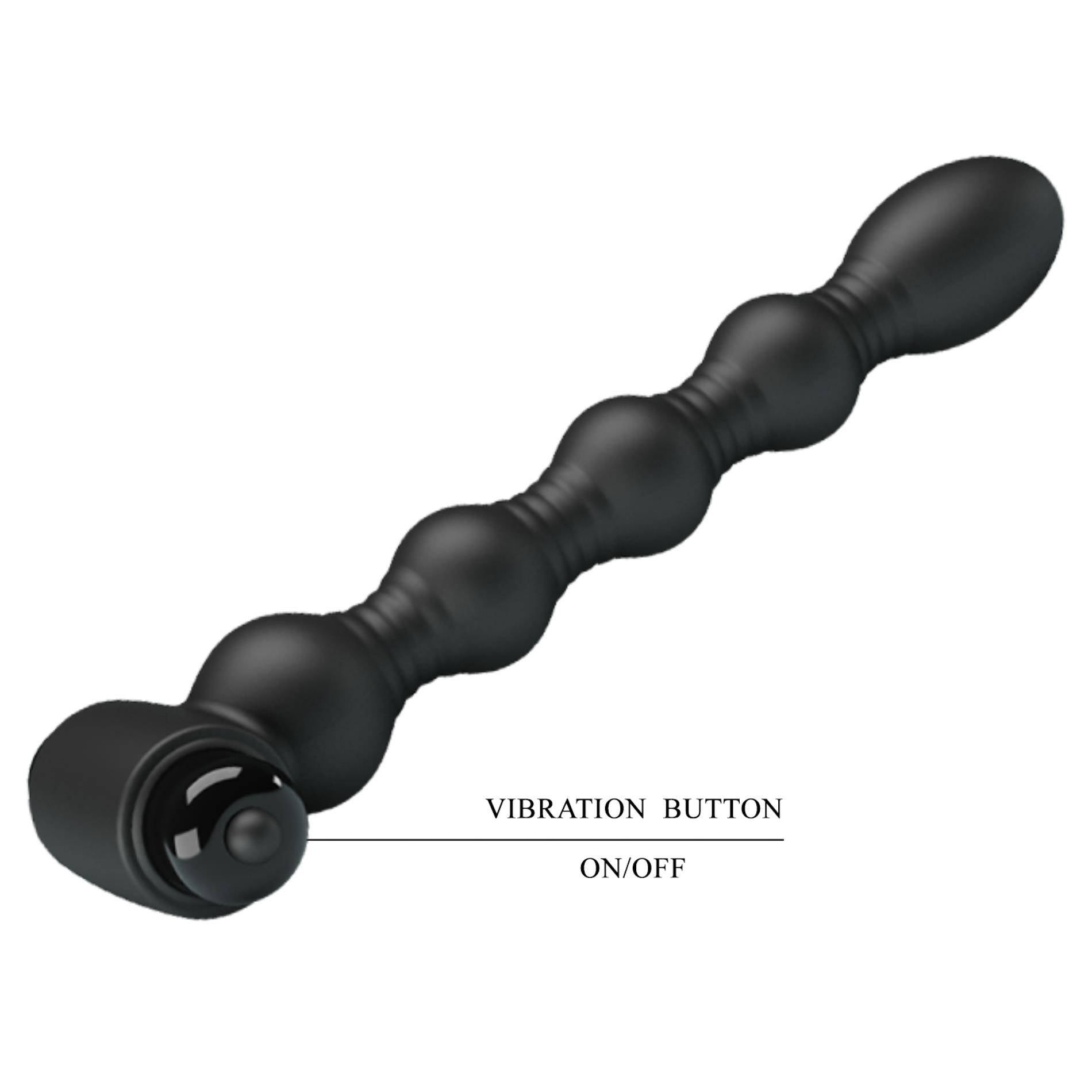 Korek analny z wibracjami Mr. Play, 18,2 cm (czarny) Korek analny z wibracjami Mr. Play, 18,2 cm (czarny)