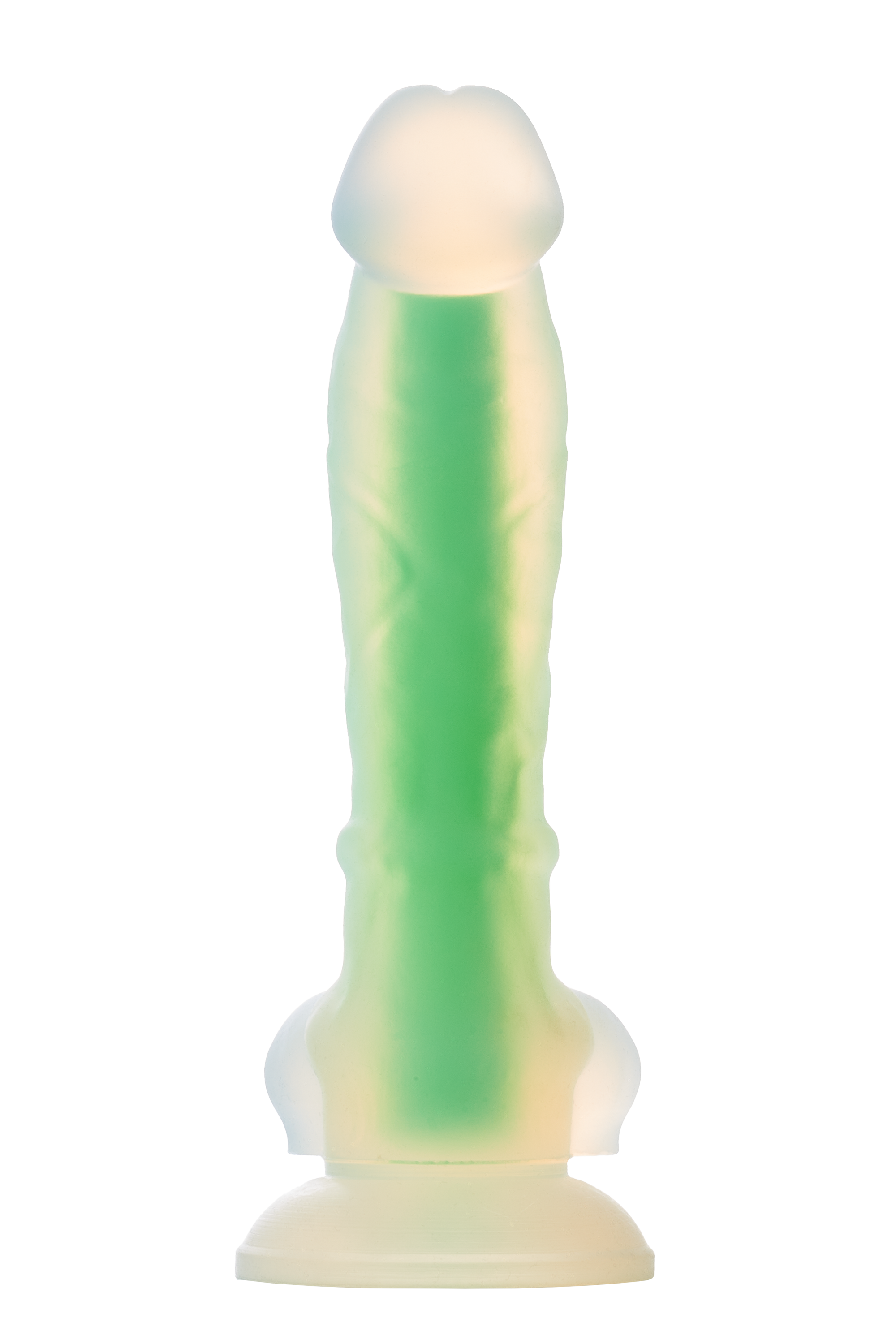 Dildo Radiant Glow In The Dark Soft,  17,5 cm (zielony) Dildo Radiant Glow In The Dark Soft,  17,5 cm (zielony)