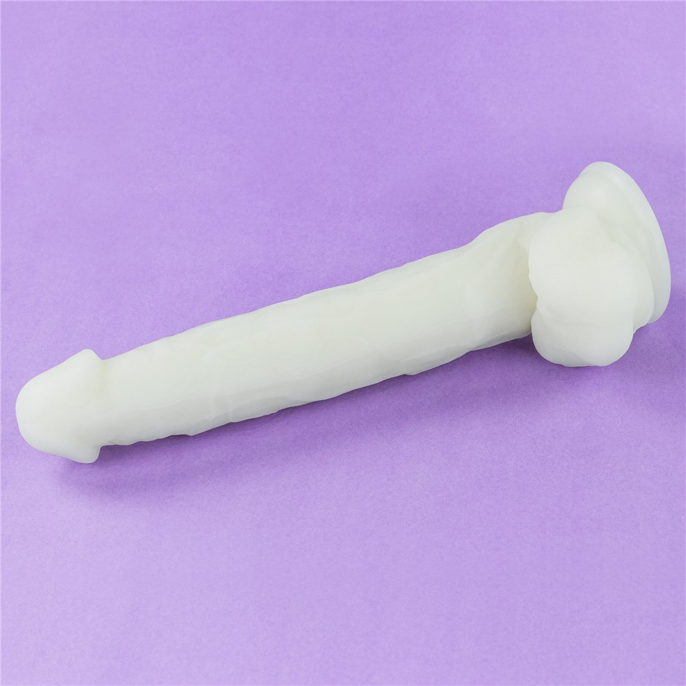 Neonowe dildo LoveToy Lumino Play, 26,9 cm (niebieski) Neonowe dildo LoveToy Lumino Play, 26,9 cm (niebieski)