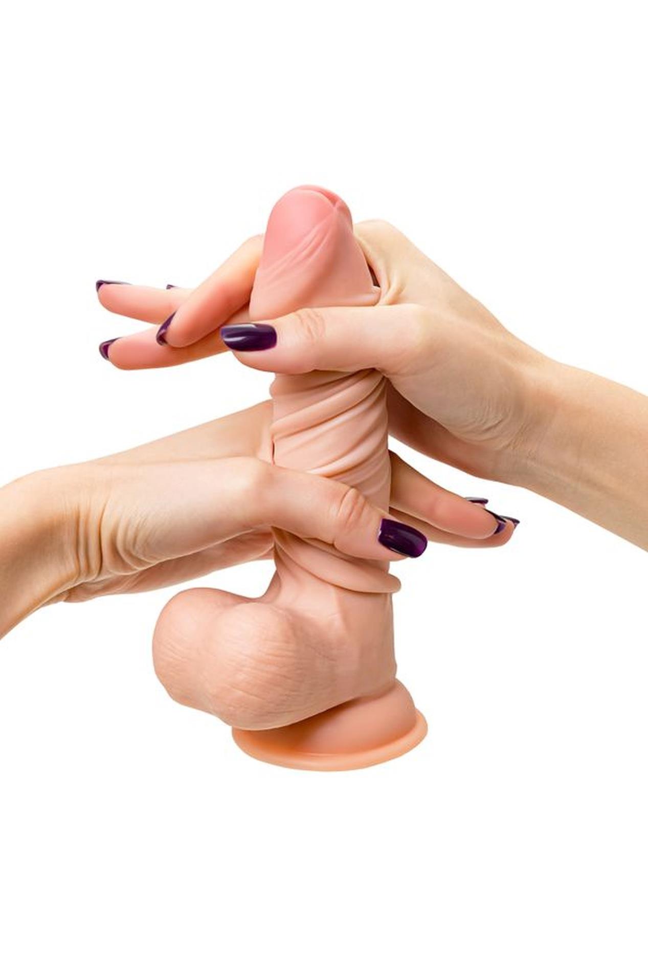 Dildo My Babe by RealStick My Treasure, 18.5 cm (w kolorze cielistym) Dildo My Babe by RealStick My Treasure, 18.5 cm (w kolorze cielistym)