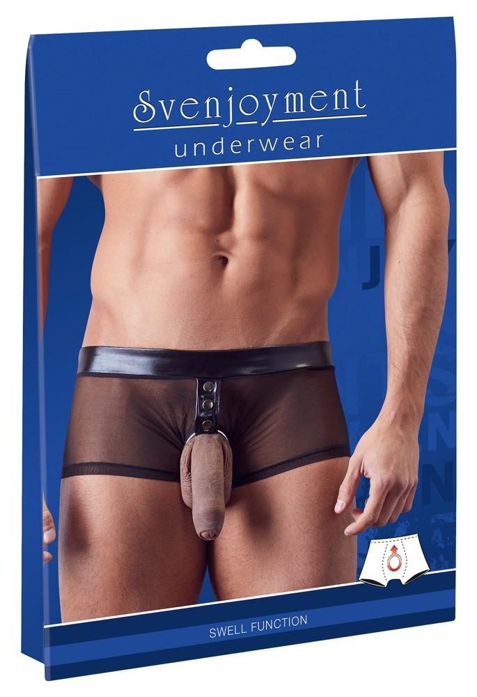 Męskie majtki Svenjoyment Men's Pants Cock Ring, S (czarny) Męskie majtki Svenjoyment Men's Pants Cock Ring, S (czarny)