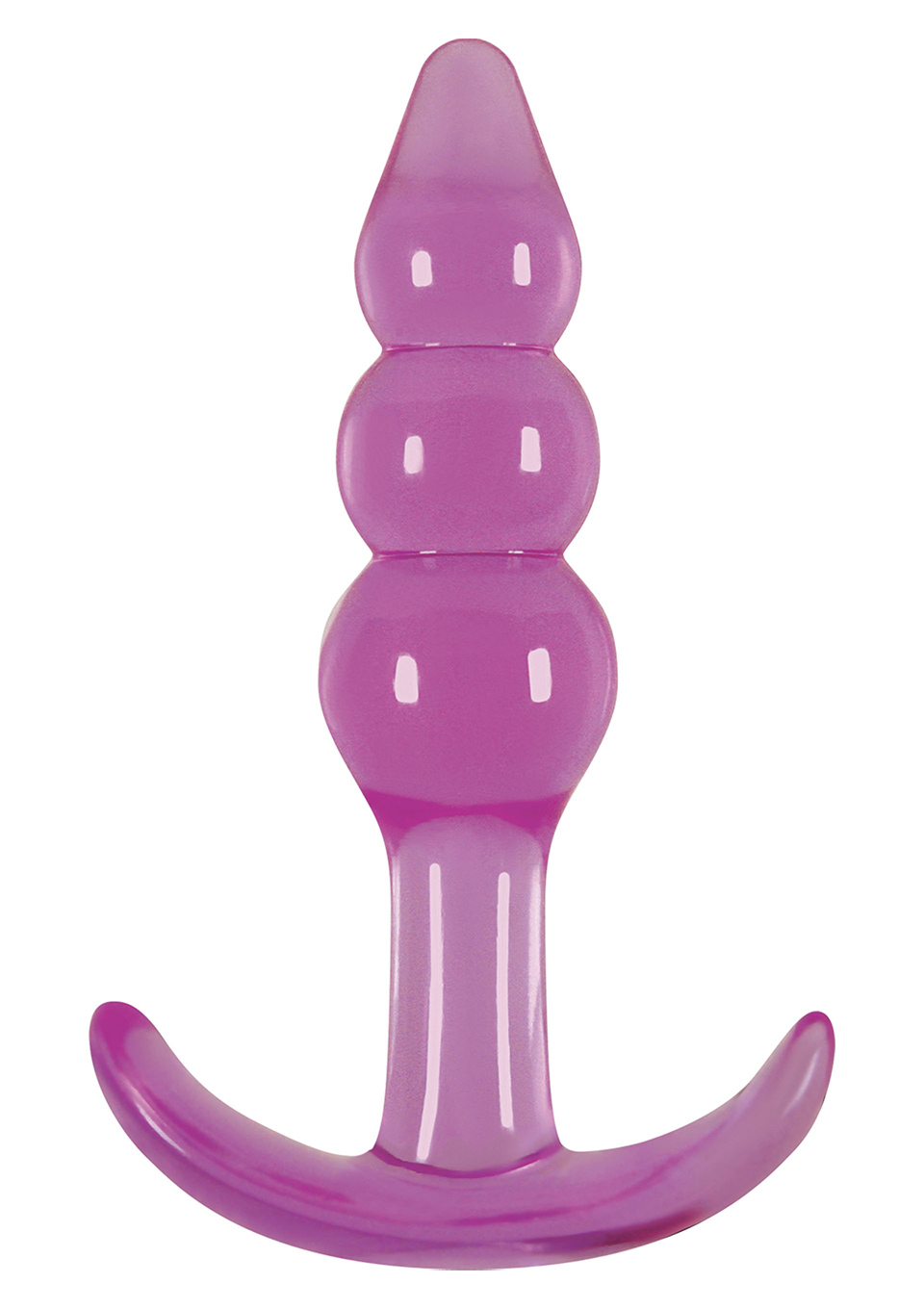 Korek analny Jelly Rancher Ripple T-Plug, 11 cm (fioletowy) Korek analny Jelly Rancher Ripple T-Plug, 11 cm (fioletowy)
