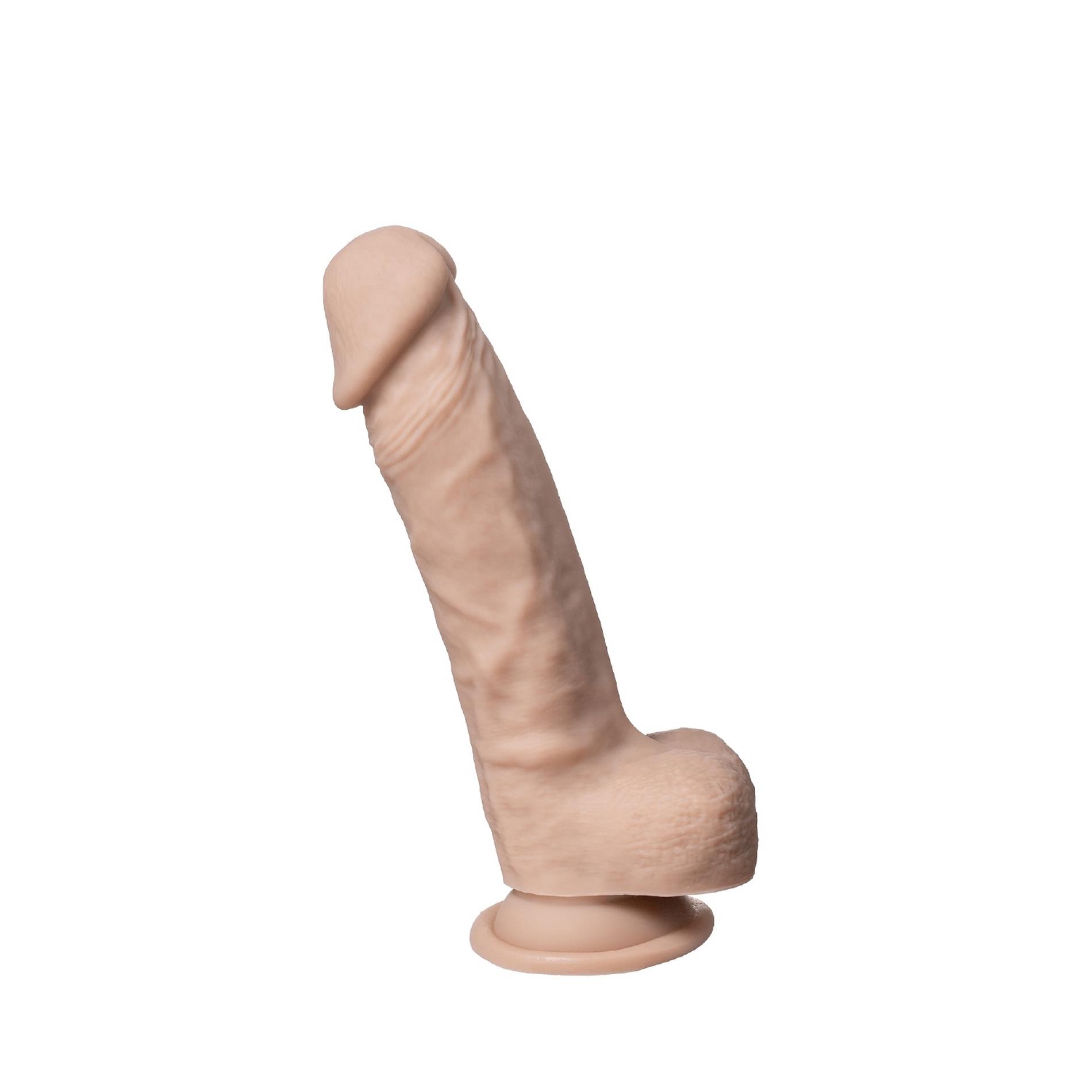 Dildo Silexd Real Skin Model 1 Size 8", 20,3 cm (w kolorze cielistym) Dildo Silexd Real Skin Model 1 Size 8", 20,3 cm (w kolorze cielistym)