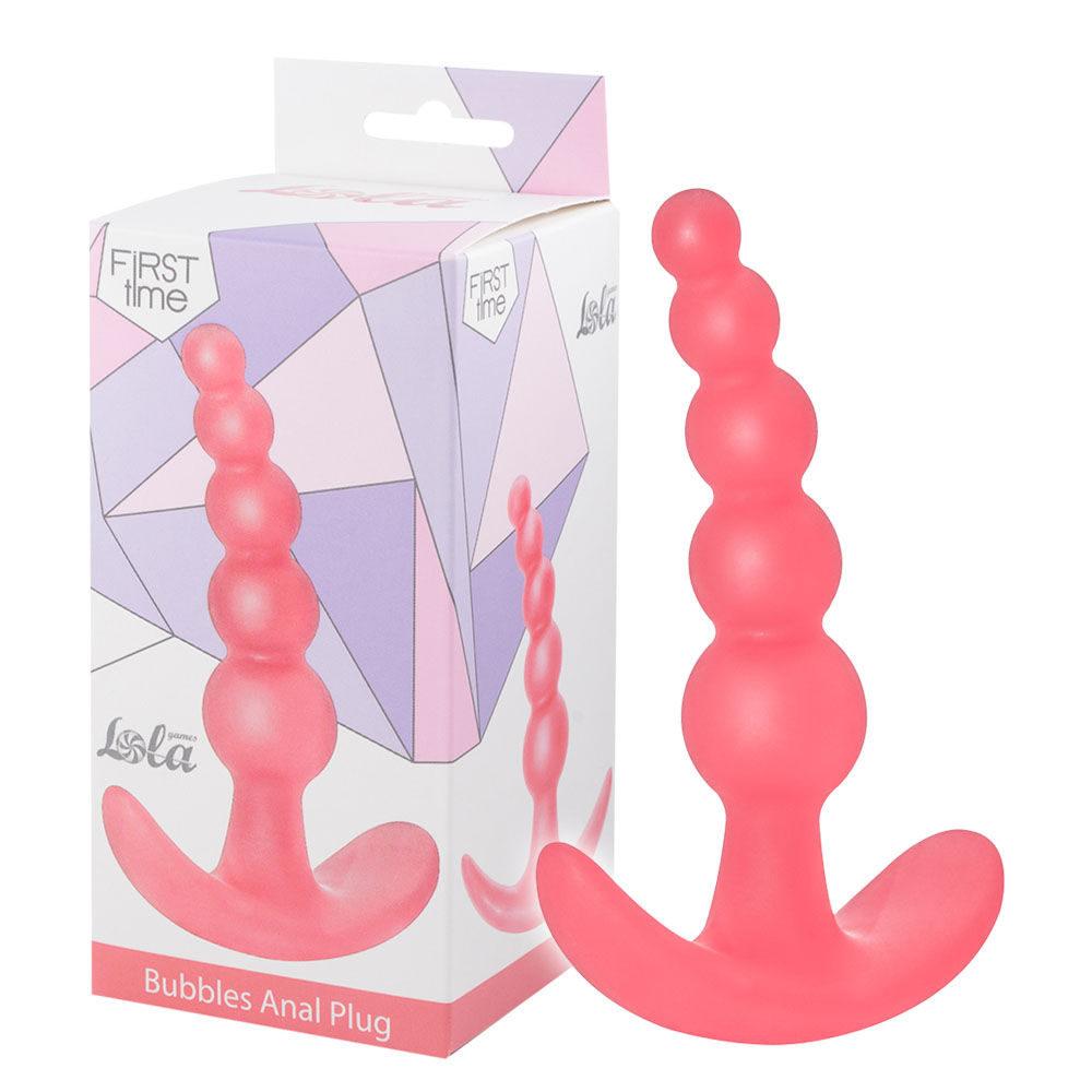 Korek analny Lola Games Bubbles, 11.5 cm (różowy) Korek analny Lola Games Bubbles, 11.5 cm (różowy)