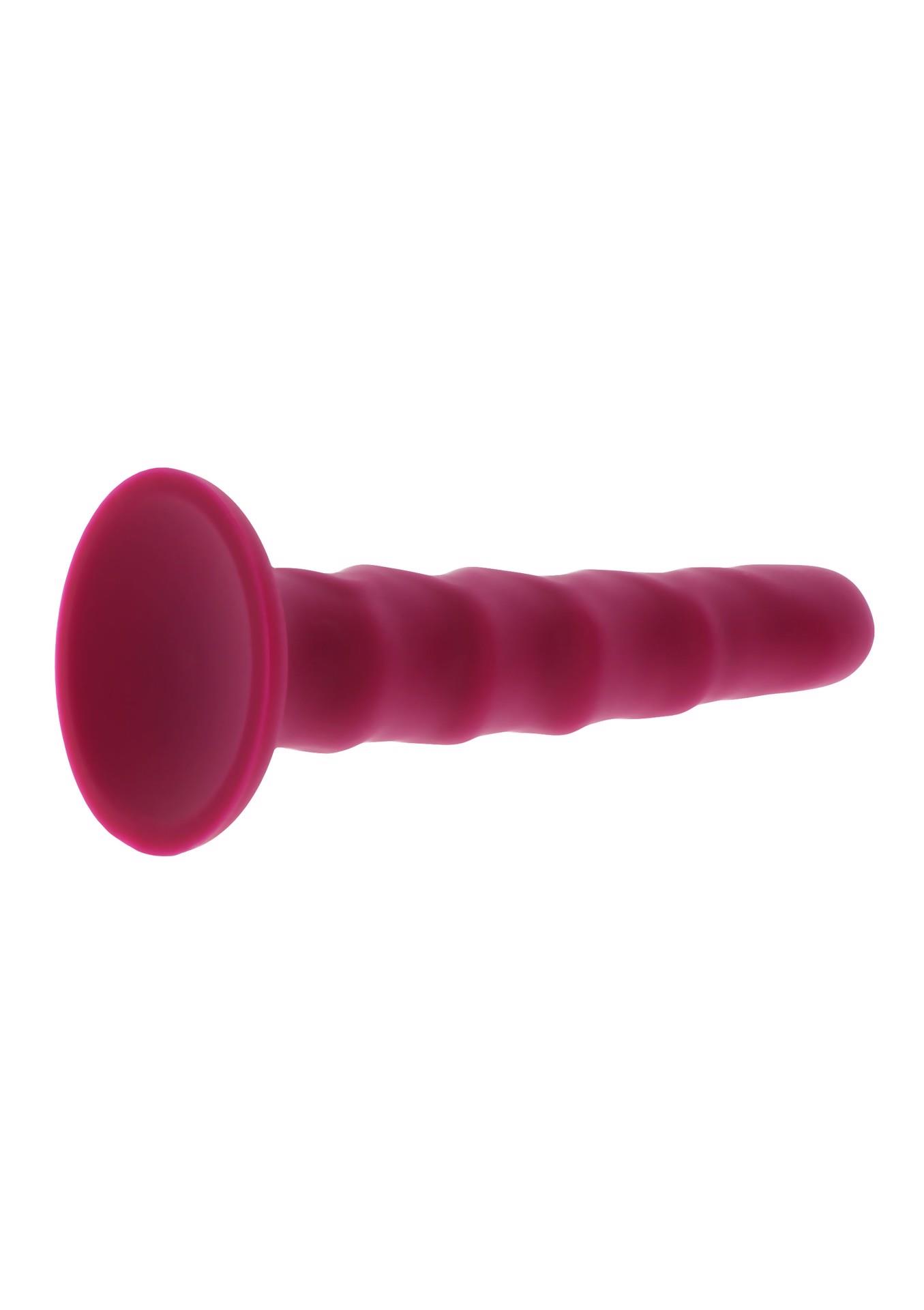 Dildo ToyJoy Ribbed Dong 6 Inch, 16 cm (różowy) Dildo ToyJoy Ribbed Dong 6 Inch, 16 cm (różowy)