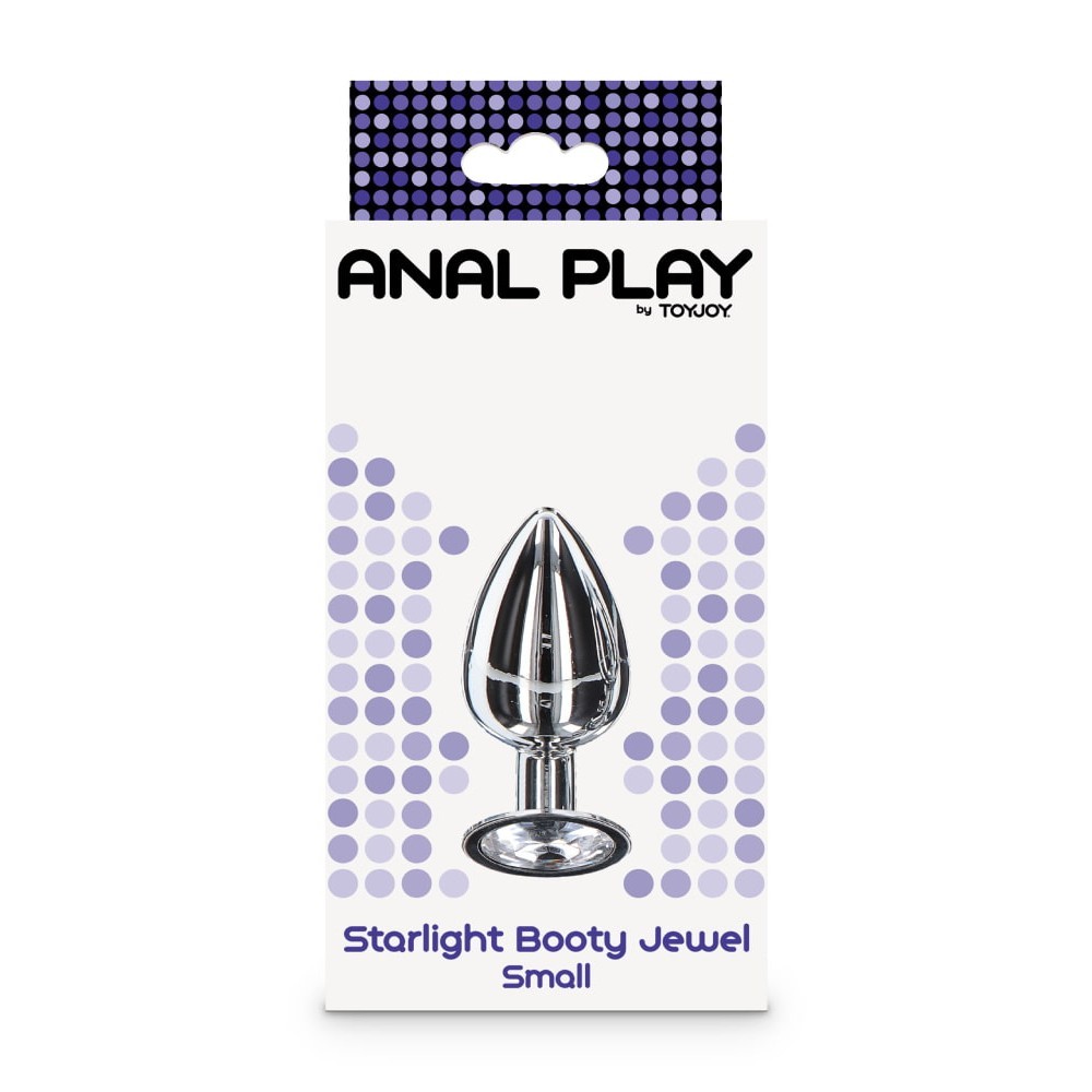 Korek analny Anal Play Starlight Booty Jewel Small, 7.2 cm (srebrny) Korek analny Anal Play Starlight Booty Jewel Small, 7.2 cm (srebrny)