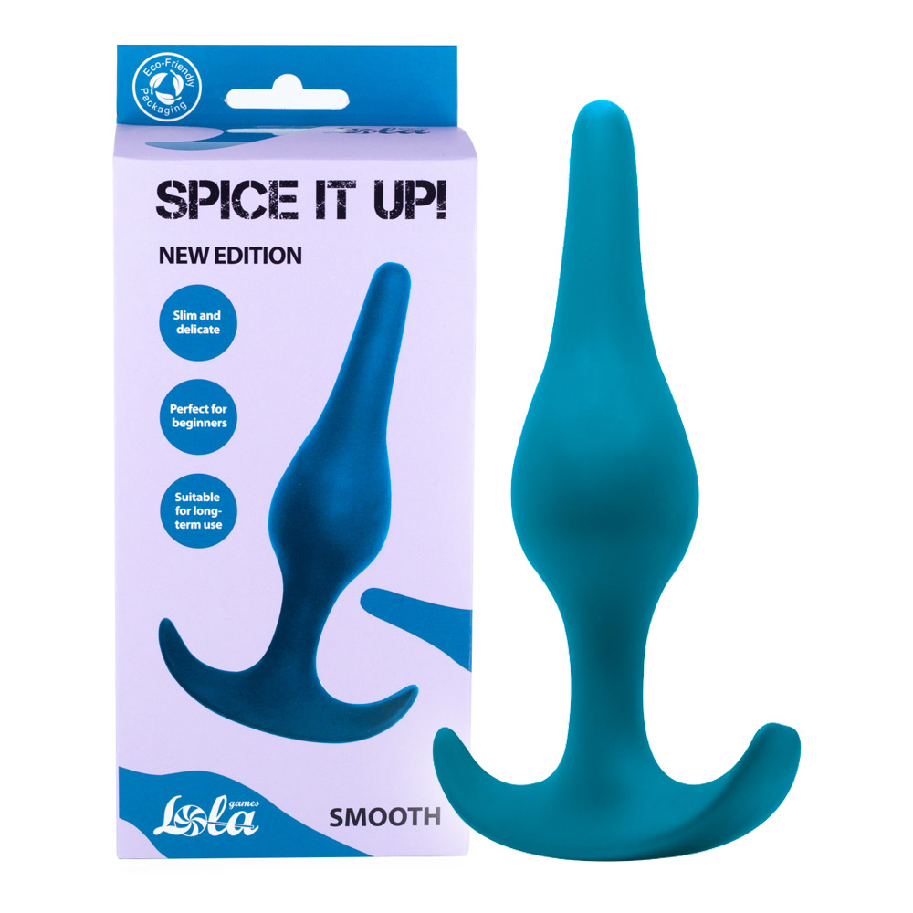Korek analny Lola Games Plug Smooth Aquamarine, 12,5 cm (niebieski) Korek analny Lola Games Plug Smooth Aquamarine, 12,5 cm (niebieski)