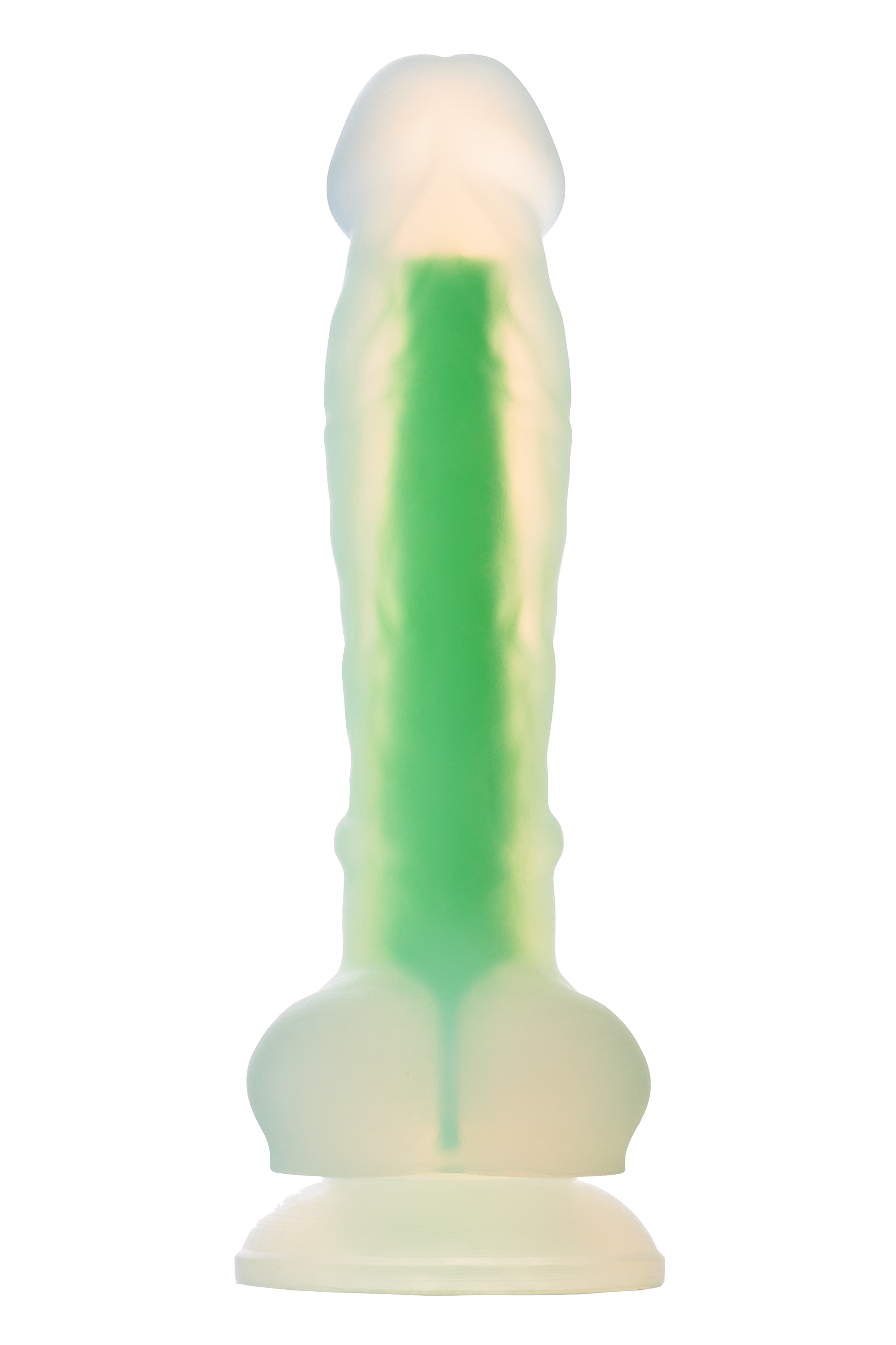 Dildo Radiant Glow In The Dark Soft,  17,5 cm (zielony) Dildo Radiant Glow In The Dark Soft,  17,5 cm (zielony)
