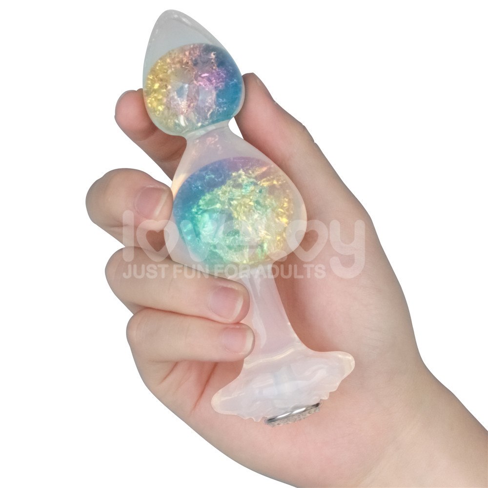 Korek analny Lovetoy Gemoria, 15 cm (przezroczysty) Korek analny Lovetoy Gemoria, 15 cm (przezroczysty)