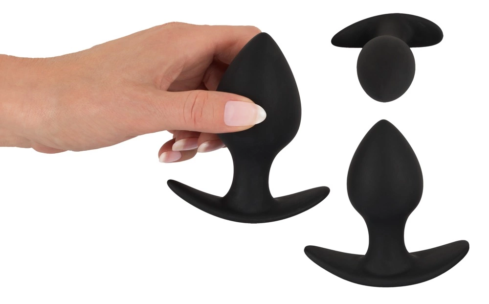 Zestaw korków analnych Black Velvets Anal Trainer Set, 3 szt (czarny) Zestaw korków analnych Black Velvets Anal Trainer Set, 3 szt (czarny)