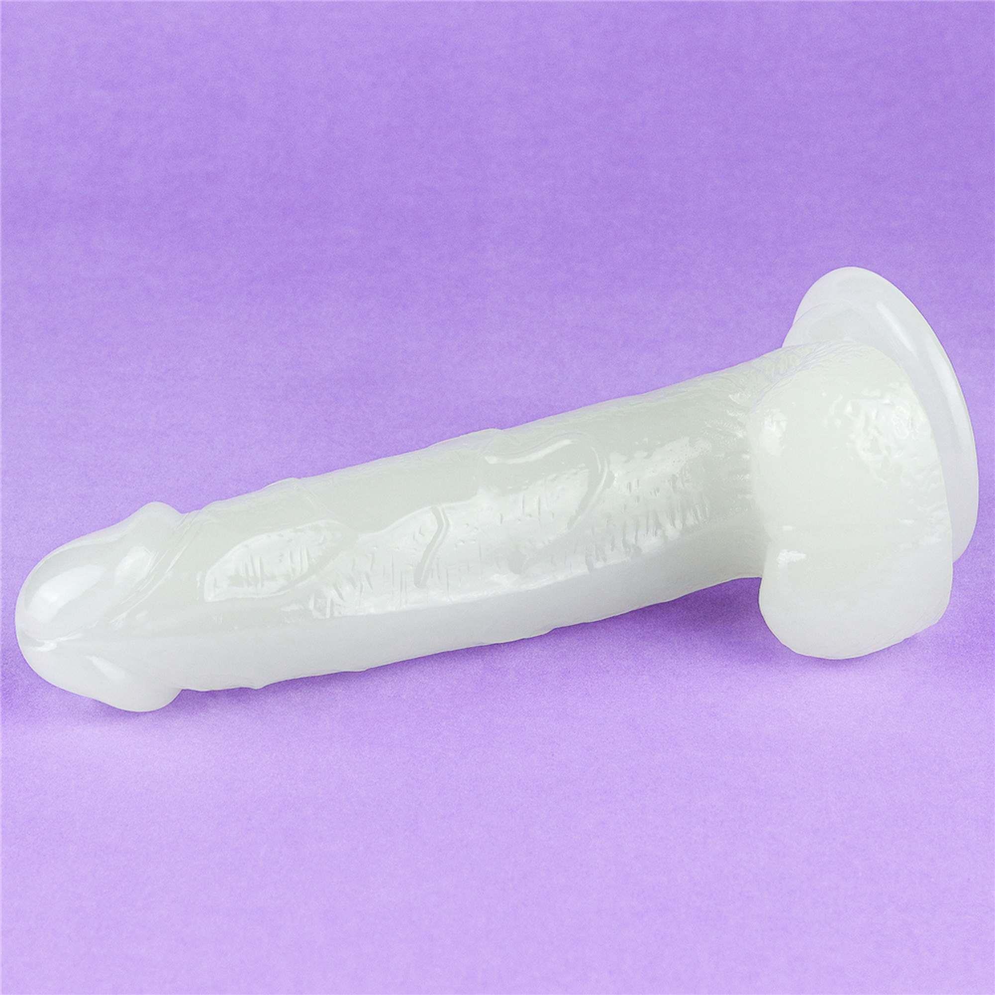 Neonowe dildo LoveToy Lumino Play, 19 cm (niebieski) Neonowe dildo LoveToy Lumino Play, 19 cm (niebieski)