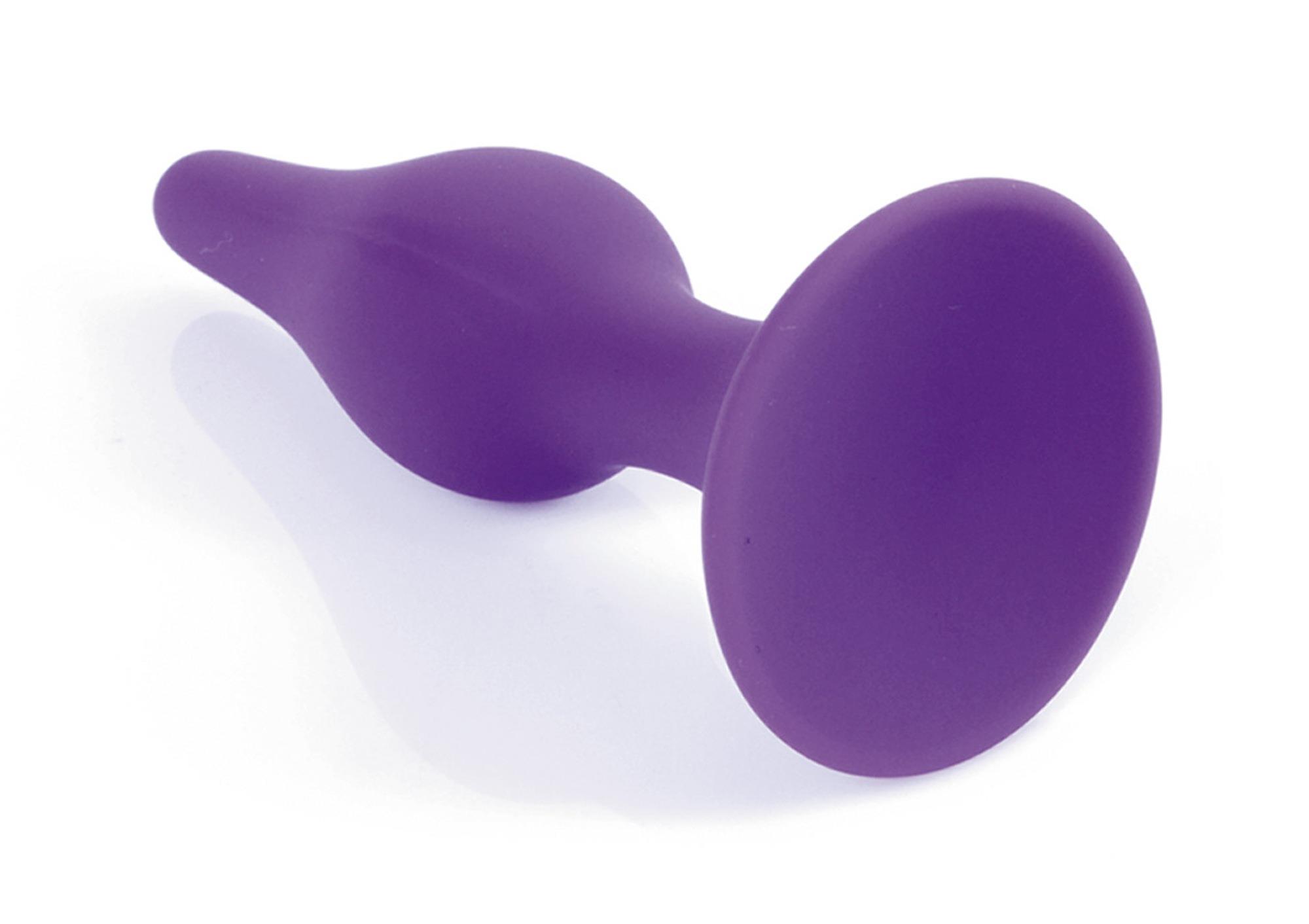 Korek analny Boss Silicone Plug Black Extra Large, 15 cm (fioletowy) Korek analny Boss Silicone Plug Black Extra Large, 15 cm (fioletowy)