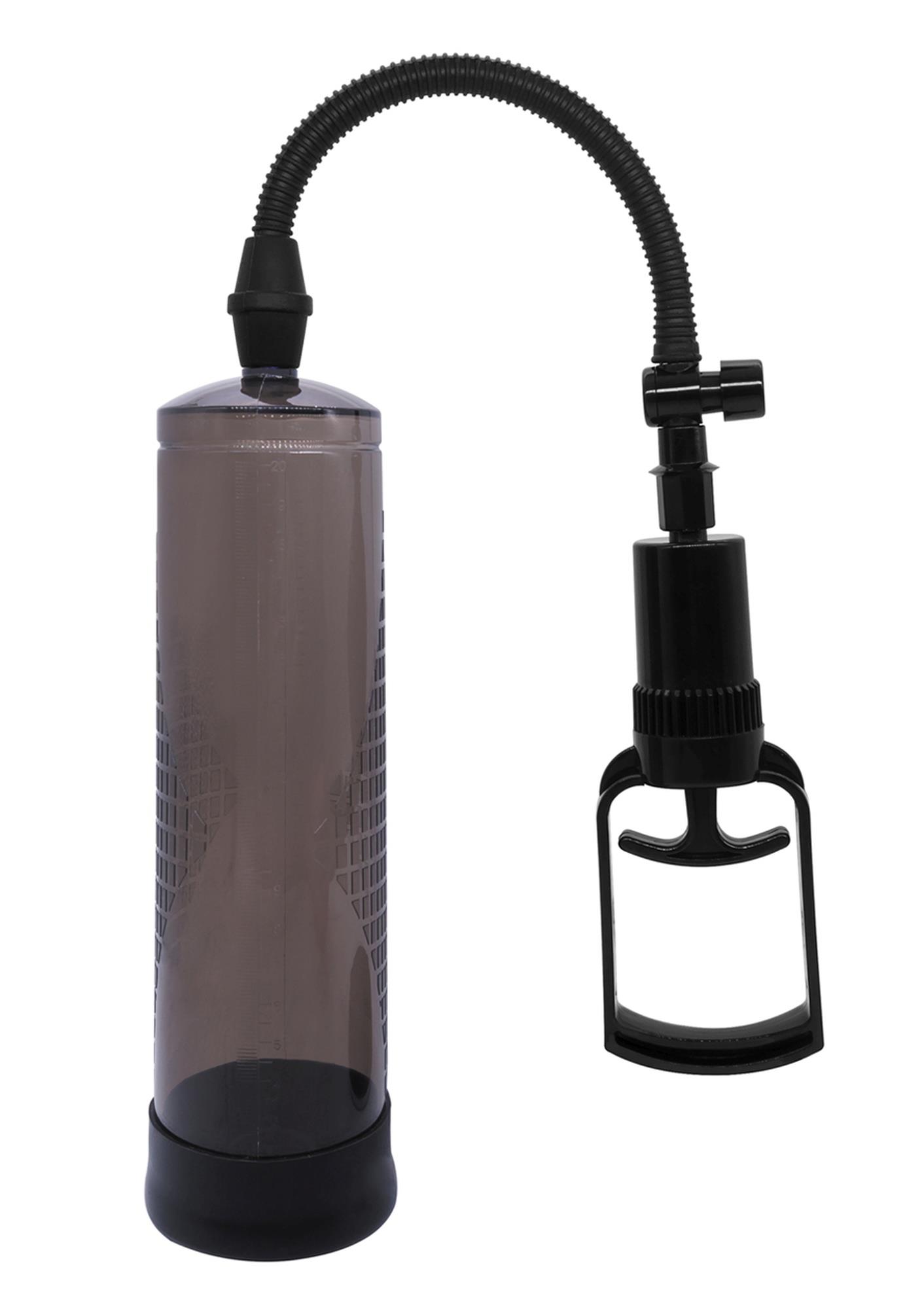 Pompka do penisa Boss Powerpump Max, 22 cm (czarny)