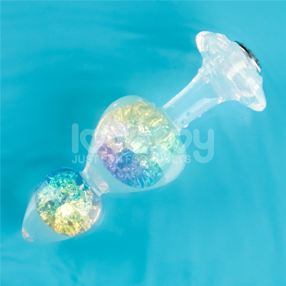 Korek analny Lovetoy Gemoria, 15 cm (przezroczysty) Korek analny Lovetoy Gemoria, 15 cm (przezroczysty)
