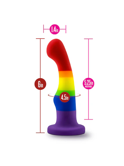 Dildo Blush Avant Pride P1, 15,2 cm (multi) Dildo Blush Avant Pride P1, 15,2 cm (multi)