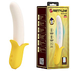 Вибратор Pretty Love Banana Geek, 19,5 см (желтый) Вибратор Pretty Love Banana Geek, 19,5 см (желтый)