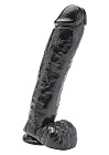 Dildo Get Real 11 Inch Dong, 29 cm (czarny) Dildo Get Real 11 Inch Dong, 29 cm (czarny)