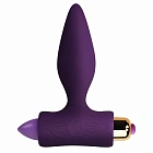 Korek analny z wibracją Rocks Off Petite, 10 cm (fioletowy) Korek analny z wibracją Rocks Off Petite, 10 cm (fioletowy)