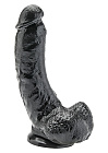 Realistyczne dildo z przyssawką Get Real ToyJoy, 20,5 cm (czarny) Realistyczne dildo z przyssawką Get Real ToyJoy, 20,5 cm (czarny)