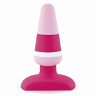 Korek analny FeelzToys Plugz Butt Plug, 7 cm (różowy) Korek analny FeelzToys Plugz Butt Plug, 7 cm (różowy)