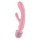 Wibrator Satisfyer Triple Lover, 24 cm (różowy) Wibrator Satisfyer Triple Lover, 24 cm (różowy)