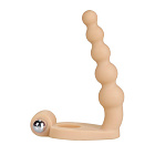 Korek analny z pierścieniem erekcyjnym The Ultra Soft Double, 16,5 cm (cielisty) Korek analny z pierścieniem erekcyjnym The Ultra Soft Double, 16,5 cm (cielisty)