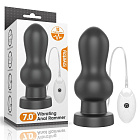 Korek analny z wibracją LoveToy King Sized, 18 cm (czarny) Korek analny z wibracją LoveToy King Sized, 18 cm (czarny)