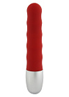 Wibrator Seven Creations Discretion Ribbed, 11 cm (czerwony) Wibrator Seven Creations Discretion Ribbed, 11 cm (czerwony)