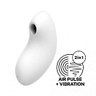 Вакуумный стимулятор клитора с вибрацией Satisfyer Vulva Lover 2 (белый) Вакуумный стимулятор клитора с вибрацией Satisfyer Vulva Lover 2 (белый)