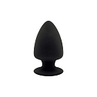 Korek analny SilexD Model 1, 8 cm (czarny) Korek analny SilexD Model 1, 8 cm (czarny)